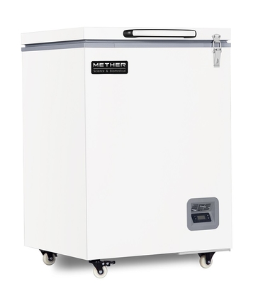 Minus 60°C Mini Portable Energy Saving Cryogenic Chest Freezer with Foaming Door