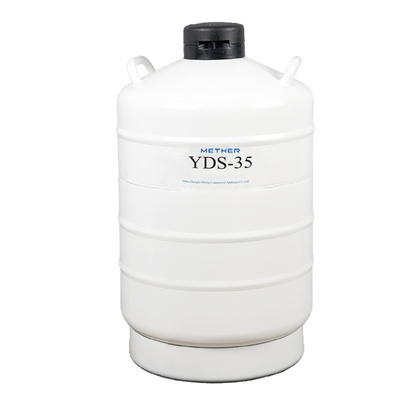 Portable Liquid Nitrogen Cryogenic Tank , Liquid Nitrogen Storage Container
