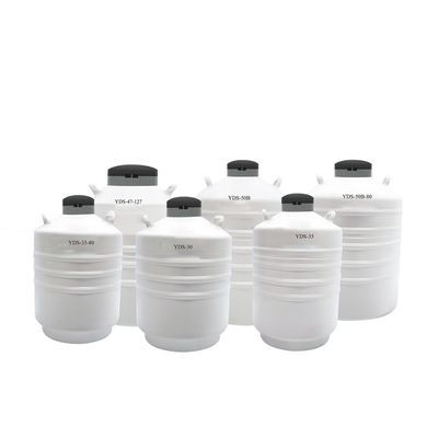 Portable Liquid Nitrogen Cryogenic Tank , Liquid Nitrogen Storage Container
