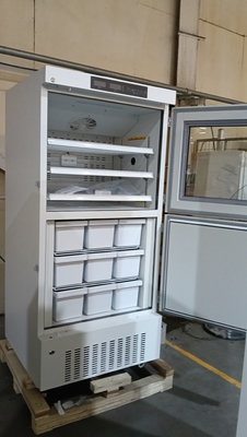 528L Pharmacy Refrigerator Freezer Combo | METHER Dual-Zone Medical Unit
