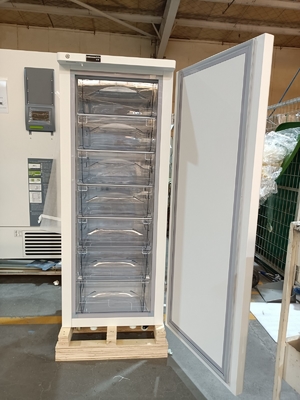 -40℃ Vertical Medical Deep Freezer MDF-40V278W | 278L High-Precision Laboratory Freezer with 7 Drawers and Digital Control
