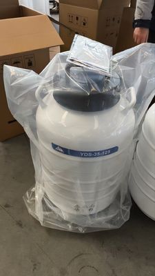 35L Liquid Nitrogen Container for Laboratory, Veterinary and Medical Applications