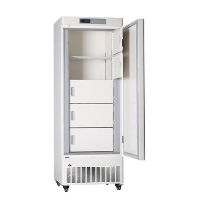 Vaccine Storage Cabinet 328L Large Capacity  Medical Deep Freezer With PU Castors Steel Shelves