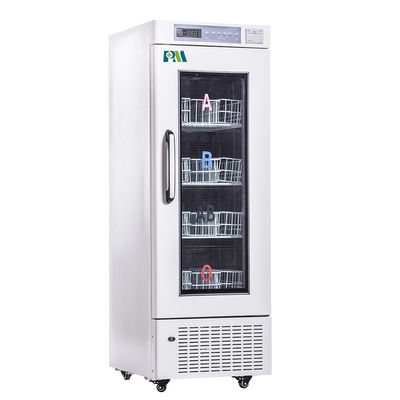 208L Capacity Small Real Forced Air Cooling Blood Bank Refrigerators For Blood Sample Storage