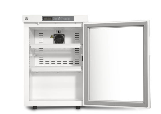 2-8 Degree 60L Mini Portable Single Glass Door Pharmacy Medical Refrigerator Fridge