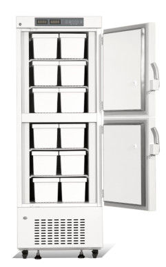 358L 12 Drawers Double Chamber Upright Biomedical Low Temperature Freezer Fridge For Vaccine Storage Cabinet