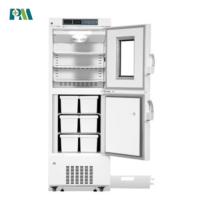 R600a Real Forced Air Cooling Laboratory Hospital Upright Vaccine Pharmacy Freezer Refrigerator
