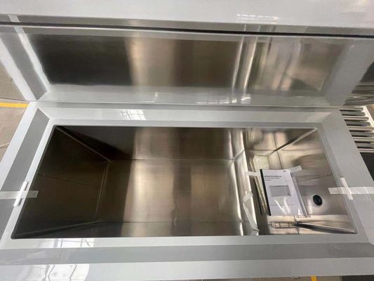 High Quality CFC Free Cryogenic Horizontal Chest Freezer 485 Liters Capacity With Foaming Door