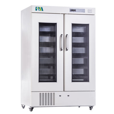 1008 Liters Capacity 4 Degree Medical Blood Bank Freezer With 304 Stainless Steel Drawers