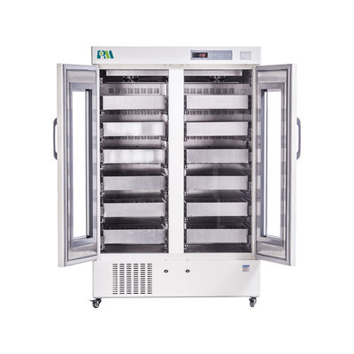 1008L Large Capacity 4 Degree Blood Bag Refrigerator With 12 Stainless Steel Drawers High Quality
