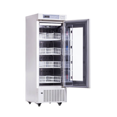 208 Liters Capacity 4 Degree Biomedical Blood Bank Storage Refrigerator Easy Cleaning