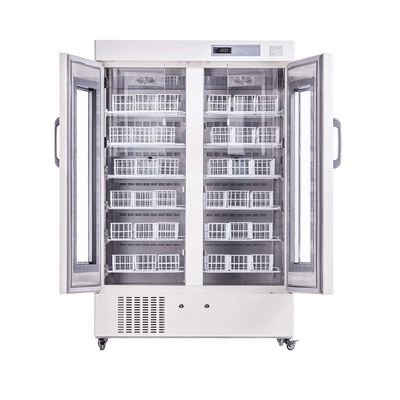 658 Liters 4 Degree Blood Bank Refrigerators Frost Free With Basket SUS Inside