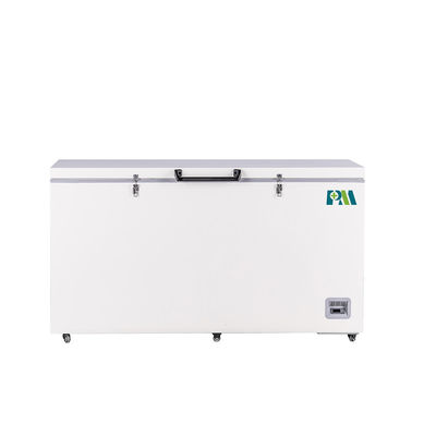 Minus 60 Degree 485L Capacity Top Opening Horizontal Stainless Steel Chest Freezer