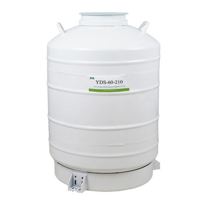 YDS-35-210 Liquid Nitrogen Cryogenic Tank , Large Liquid Nitrogen Storage Tank