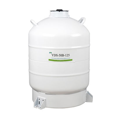 Aviation Aluminum White Liquid Nitrogen Cryogenic Tank 20 Liter