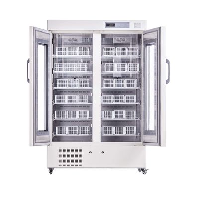 658 Liters Large Capacity Biomedical Blood Bank Freezer with Double Foaming Glass Door