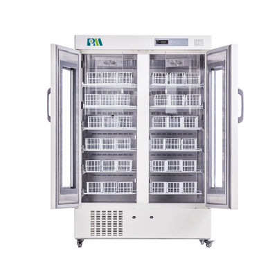 658 Liters Large Capacity Biomedical Blood Bank Freezer with Double Foaming Glass Door