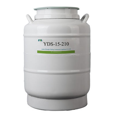 Large Diameter YDS-35-210 Cryogenic Liquid Storage Tank 2L 100L