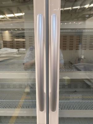 656L Double Glass Door Pharmacy and Laboratory Vaccine Refrigerator Environment Friendly