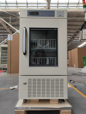 108L Vertical Cryogenic Blood Bank Refrigerator Real Forced Air Cooling 4 Degrees For Hospital