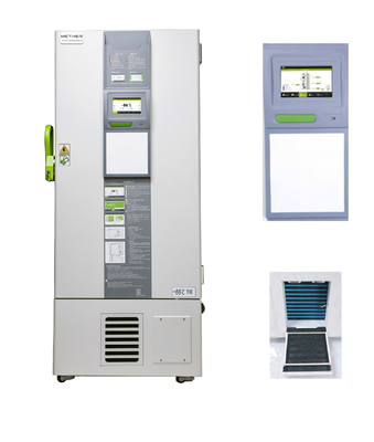 Laboratory Hospital Minus 86 Degree Ultra Cold Freezer For Vaccine Storage Cabinet 408 Liters Capacity